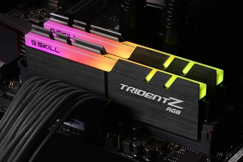 G.Skill - G.Skill Kit 16GB (2 X 8GB) DDR4 3600MHz Trident Z RGB  CL16