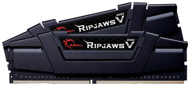 Picture of Picture of G.Skill Kit 32GB (2 x 16GB) DDR4 3600MHz Ripjaws V Black  CL18