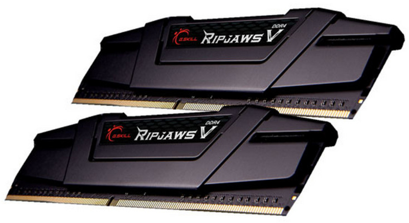 Picture of Picture of G.Skill Kit 32GB (2 x 16GB) DDR4 3600MHz Ripjaws V Black  CL18
