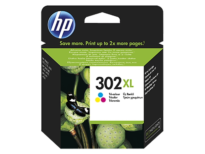 Picture of Picture of Cartucho de Tinta HP 302XL Tricolor