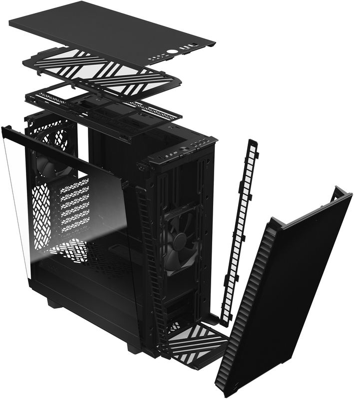 Fractal Design - Torre ATX Fractal Design Define 7 Compact Negro Templado Light Tint