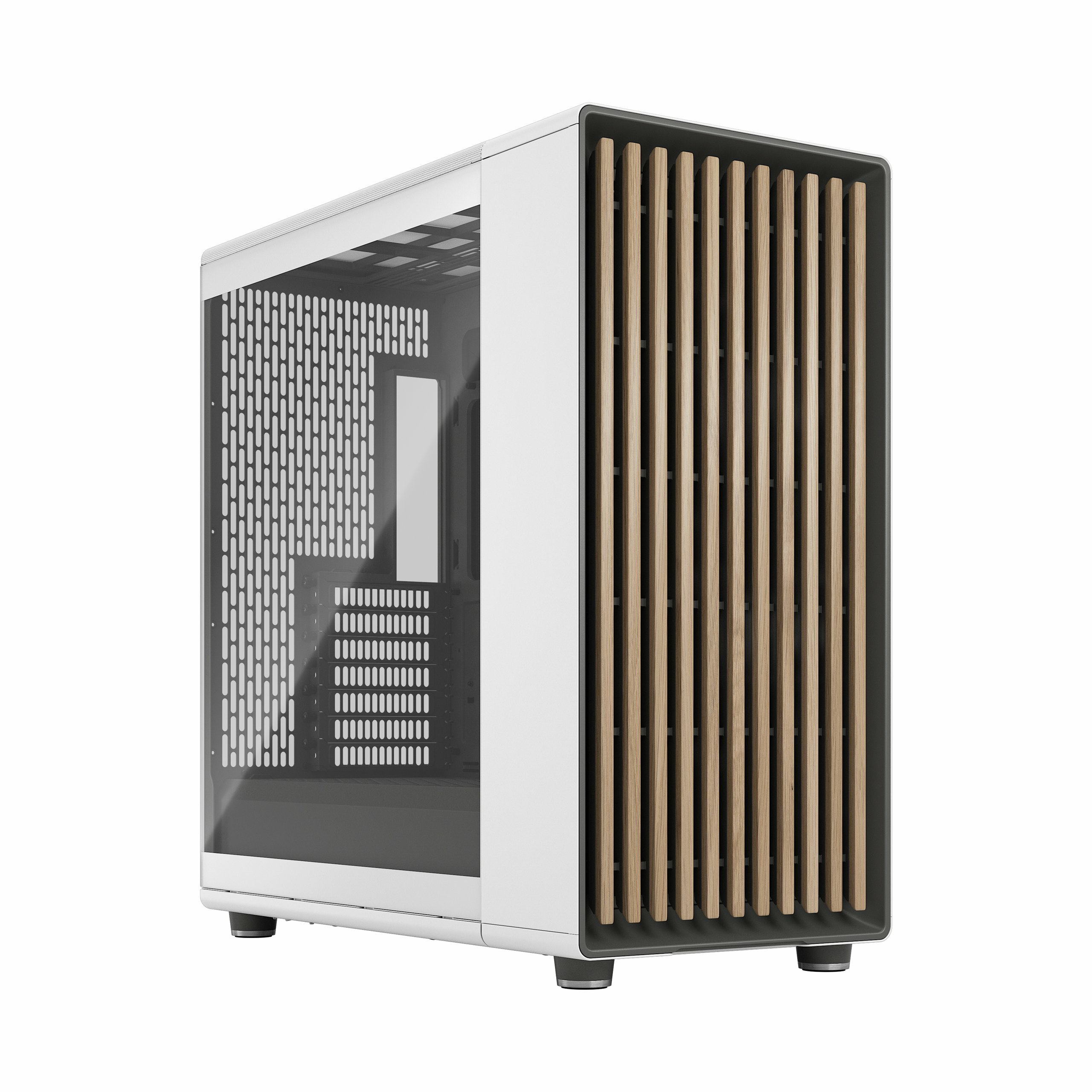 Picture of Picture of Torre E-ATX Fractal North XL Chalk White TG Clear