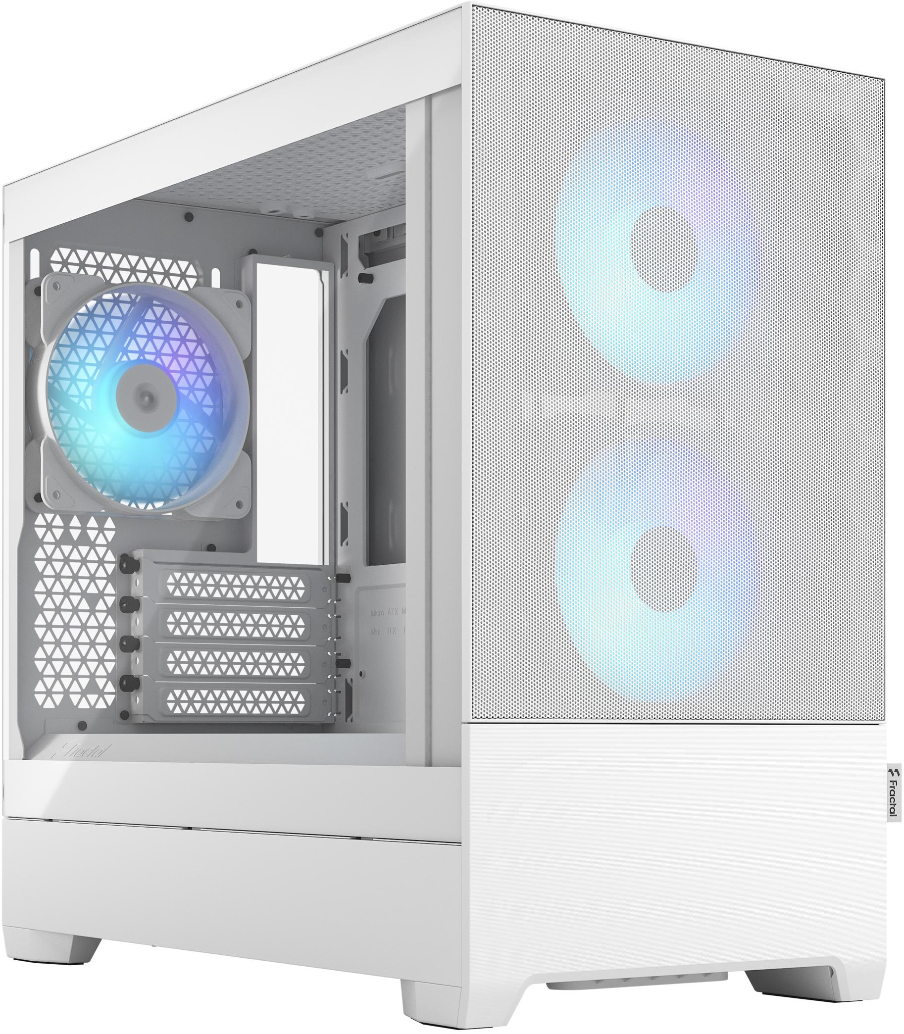 Picture of Picture of Torre Micro-ATX Fractal Design Pop Mini Air RGB White TG Clear Tint