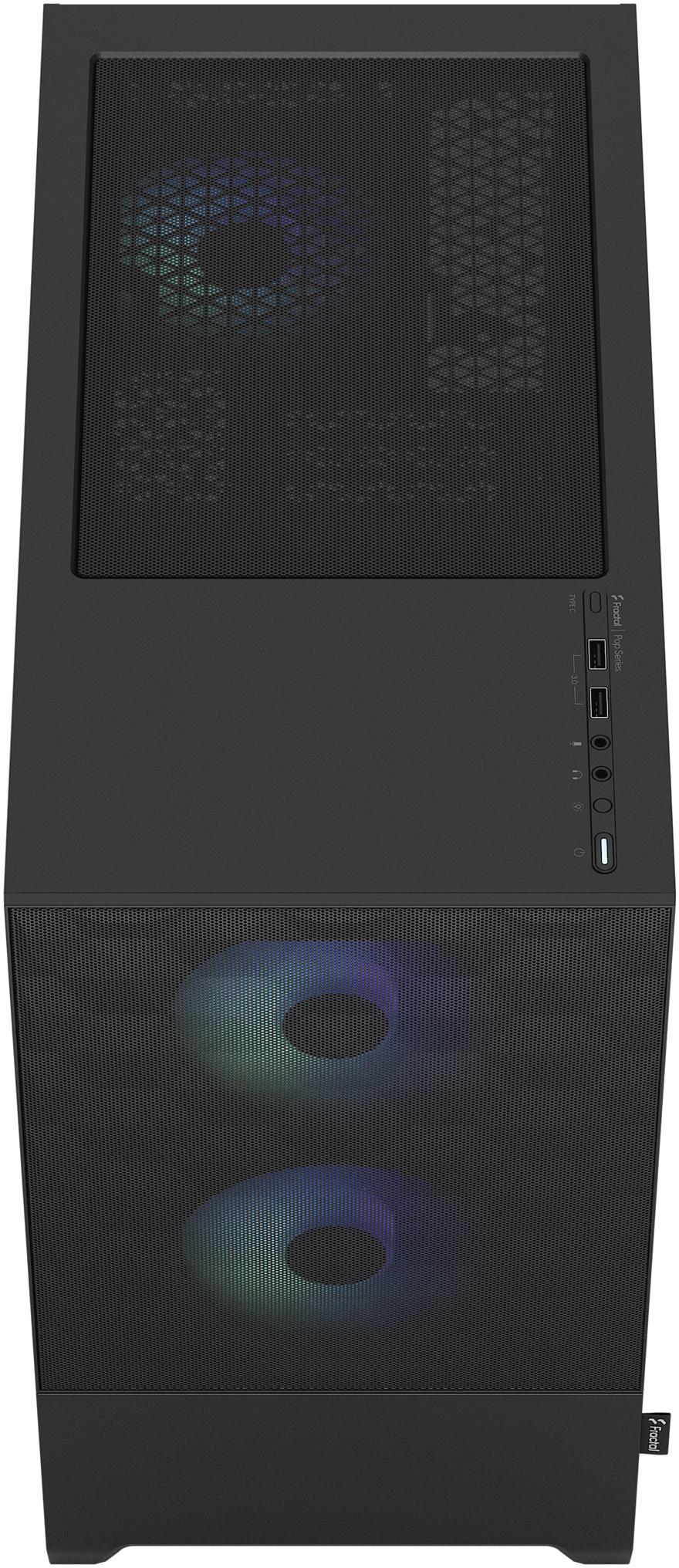Fractal Design - Torre Micro-ATX Fractal Design Pop Mini Air RGB Black TG Clear Tint