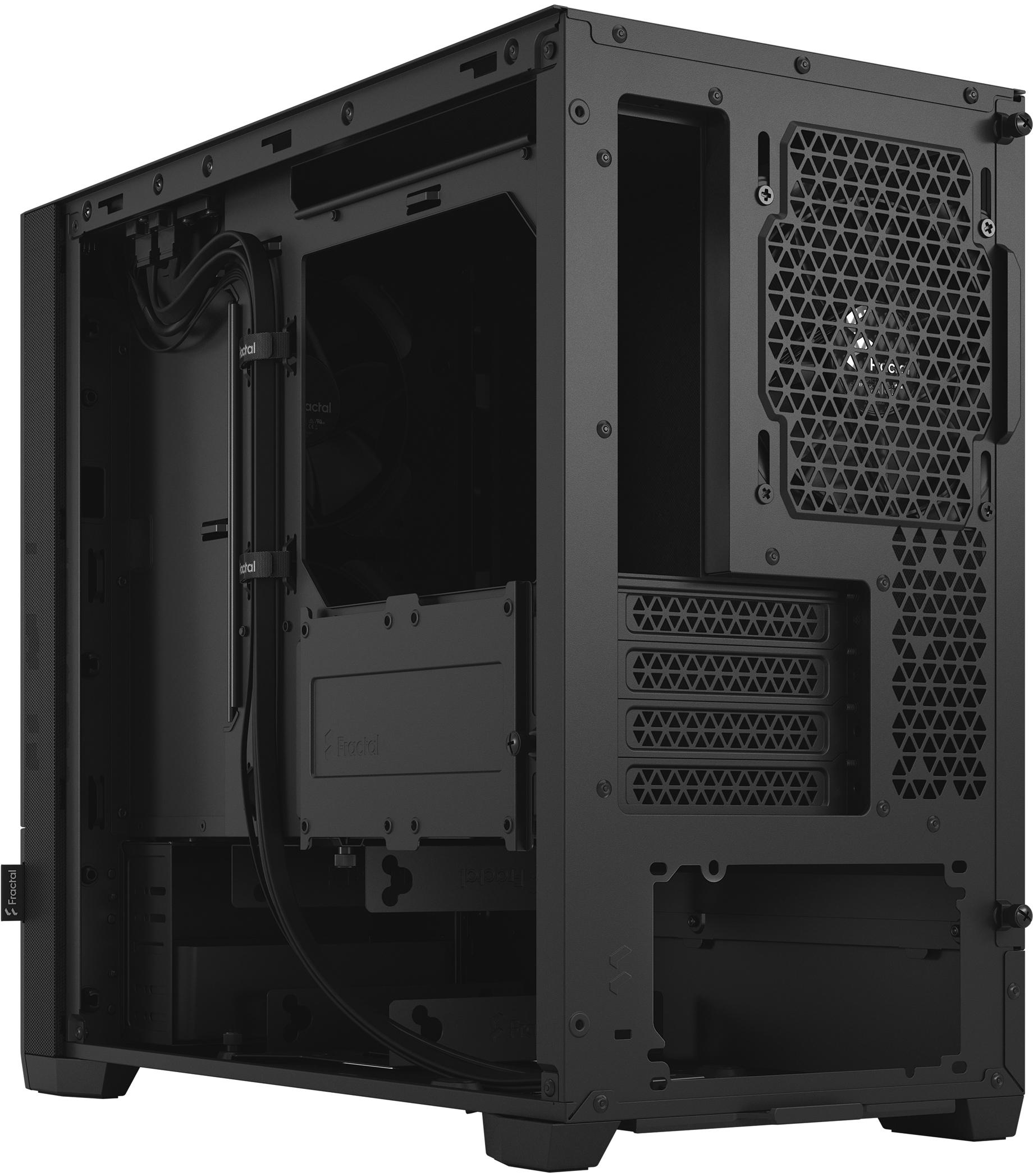 Fractal Design - Torre Micro-ATX Fractal Design Pop Mini Silent Black Solid
