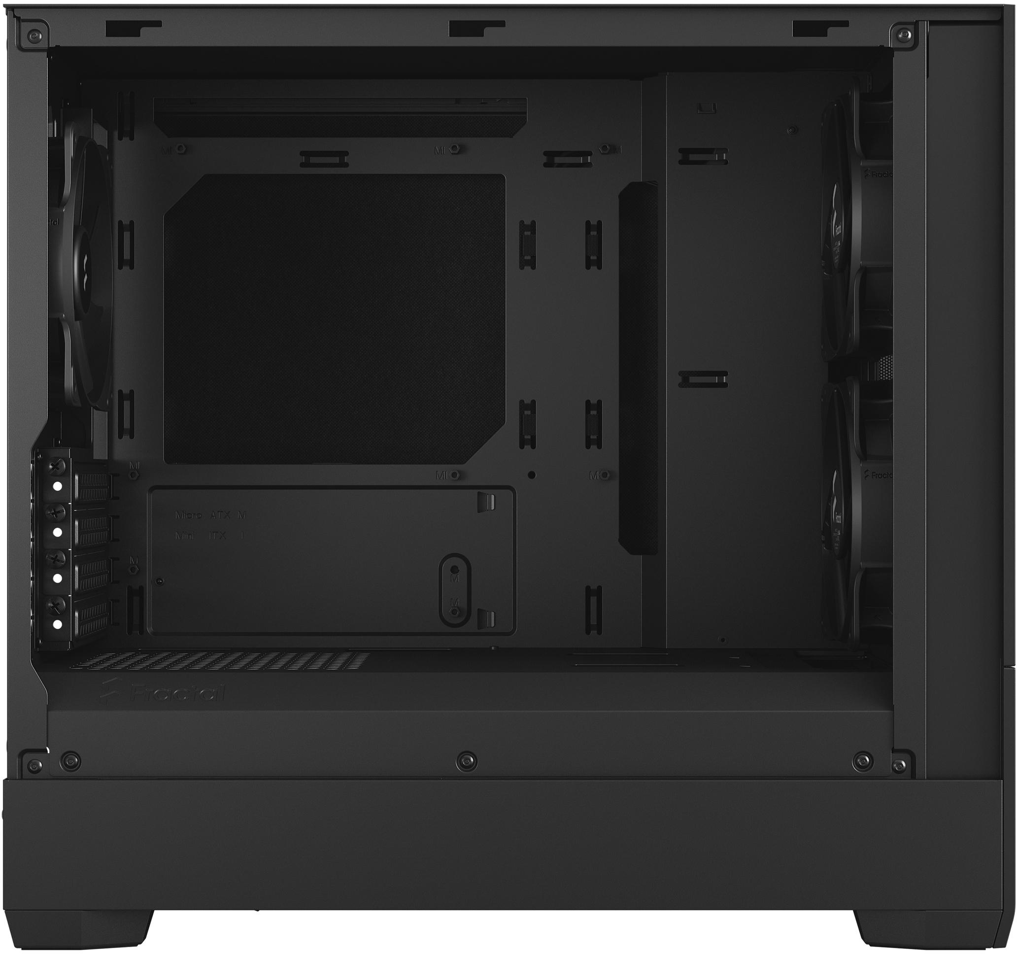 Fractal Design - Torre Micro-ATX Fractal Design Pop Mini Silent Black Solid