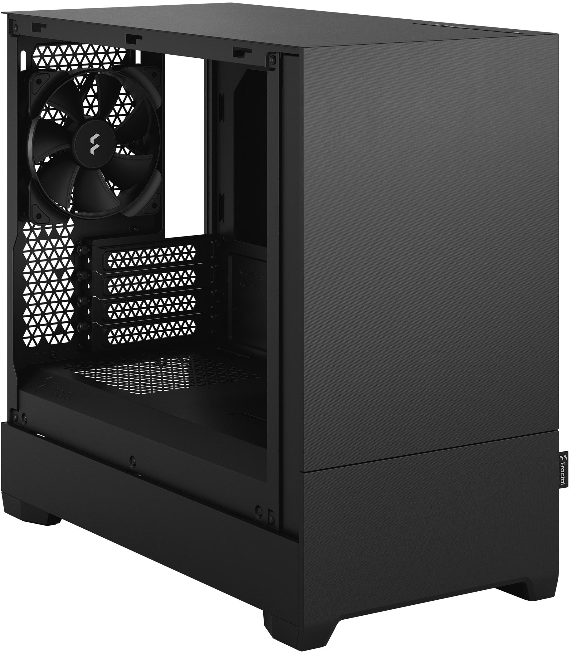 Fractal Design - Torre Micro-ATX Fractal Design Pop Mini Silent Black Solid