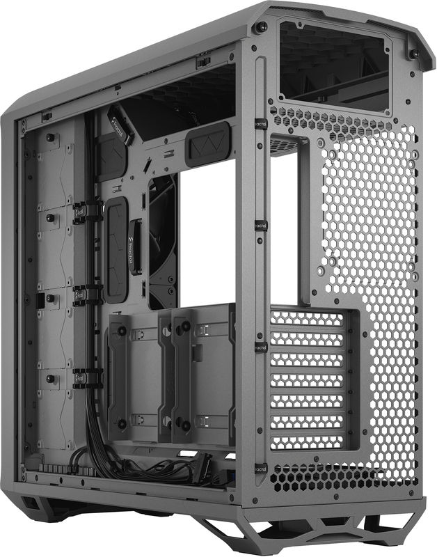 Fractal Design - Torre E-ATX Fractal Design Torrent Gray Cristal Templado Light Tint