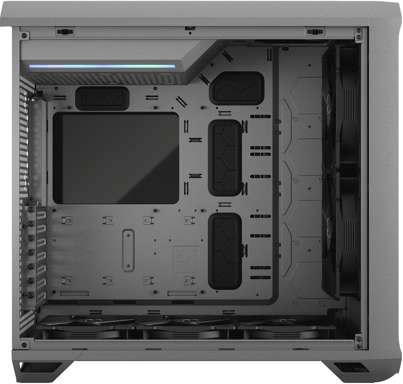 Fractal Design - Torre E-ATX Fractal Design Torrent Gray Cristal Templado Light Tint
