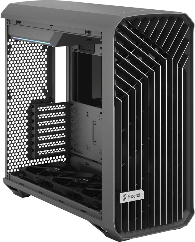 Fractal Design - Torre E-ATX Fractal Design Torrent Gray Cristal Templado Light Tint