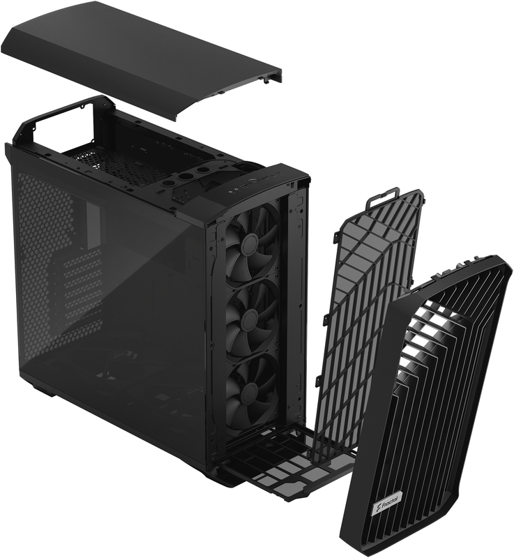 Fractal Design - Torre E-ATX Fractal Design Torrent Negro Templado Dark Tint