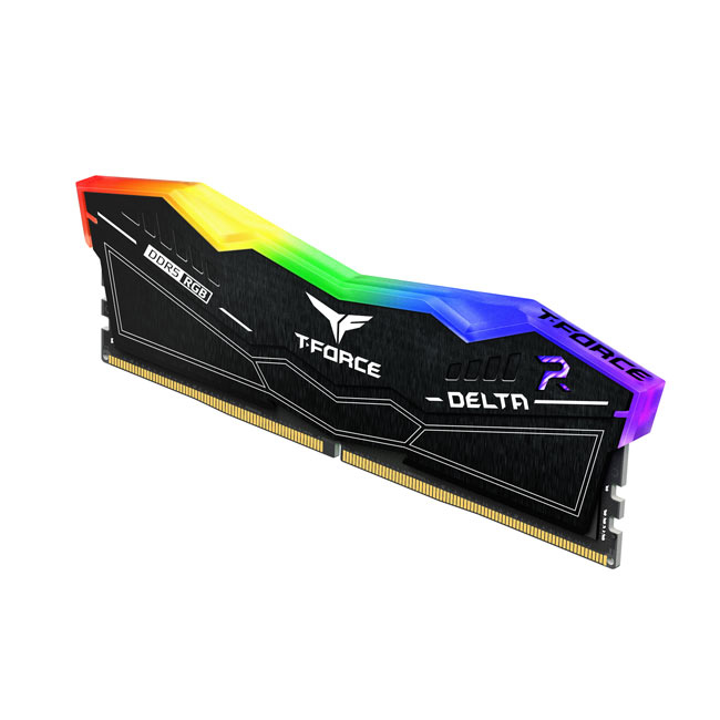 Team Group - Team Group Kit 32GB (2 x 16GB) DDR5 5200MHz Delta RGB Negro CL40