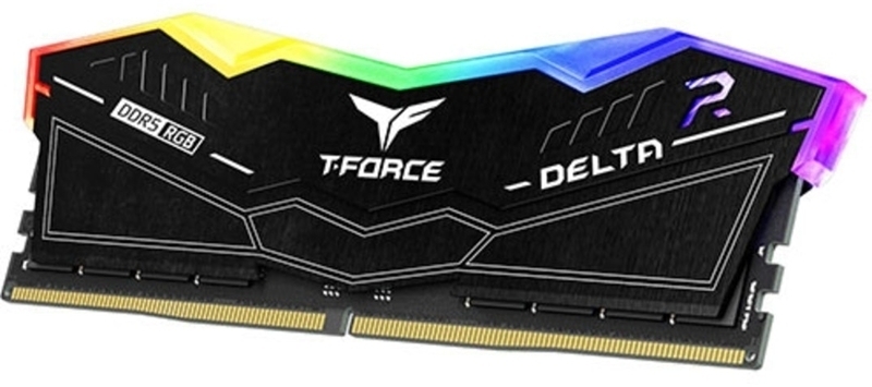 Picture of Picture of Team Group Kit 32GB (2 x 16GB) DDR5 6000MHz Delta RGB Negro CL28