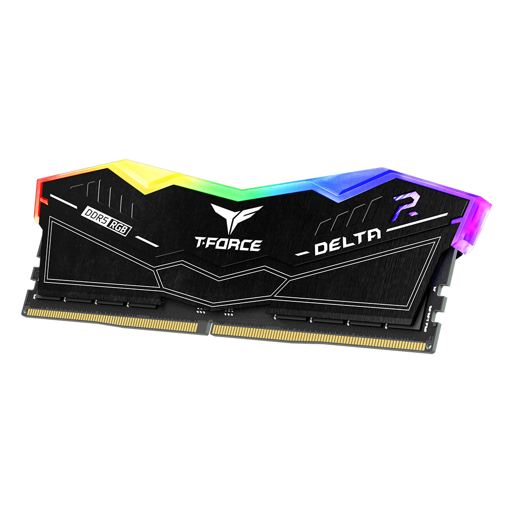 Picture of Picture of Team Group Kit 32GB (2 x 16GB) DDR5 6000MHz Delta RGB Negro CL30