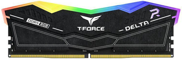 Picture of Picture of Team Group Kit 32GB (2 x 16GB) DDR5 6600MHz Delta RGB Negro CL34