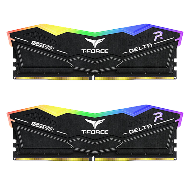 Team Group - Team Group Kit 32GB (2 x 16GB) DDR5 7600MHz Delta RGB Negro CL36
