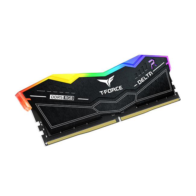 Picture of Picture of Team Group Kit 32GB (2 x 16GB) DDR5 7600MHz Delta RGB Negro CL36