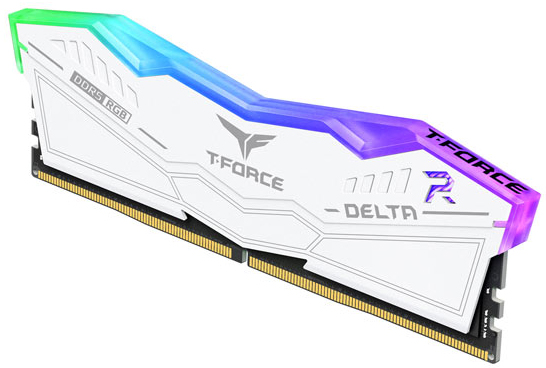 Team Group - Team Group Kit 48GB (2 x 24GB) DDR5 7200MHz Delta RGB Blanco CL34