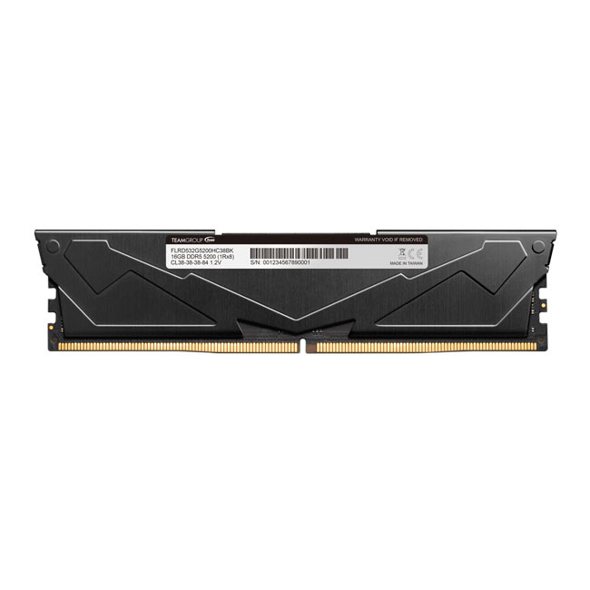 Team Group - Team Group Kit 16GB (2 x 8GB) DDR5 5200MHz Vulcan Negro CL40