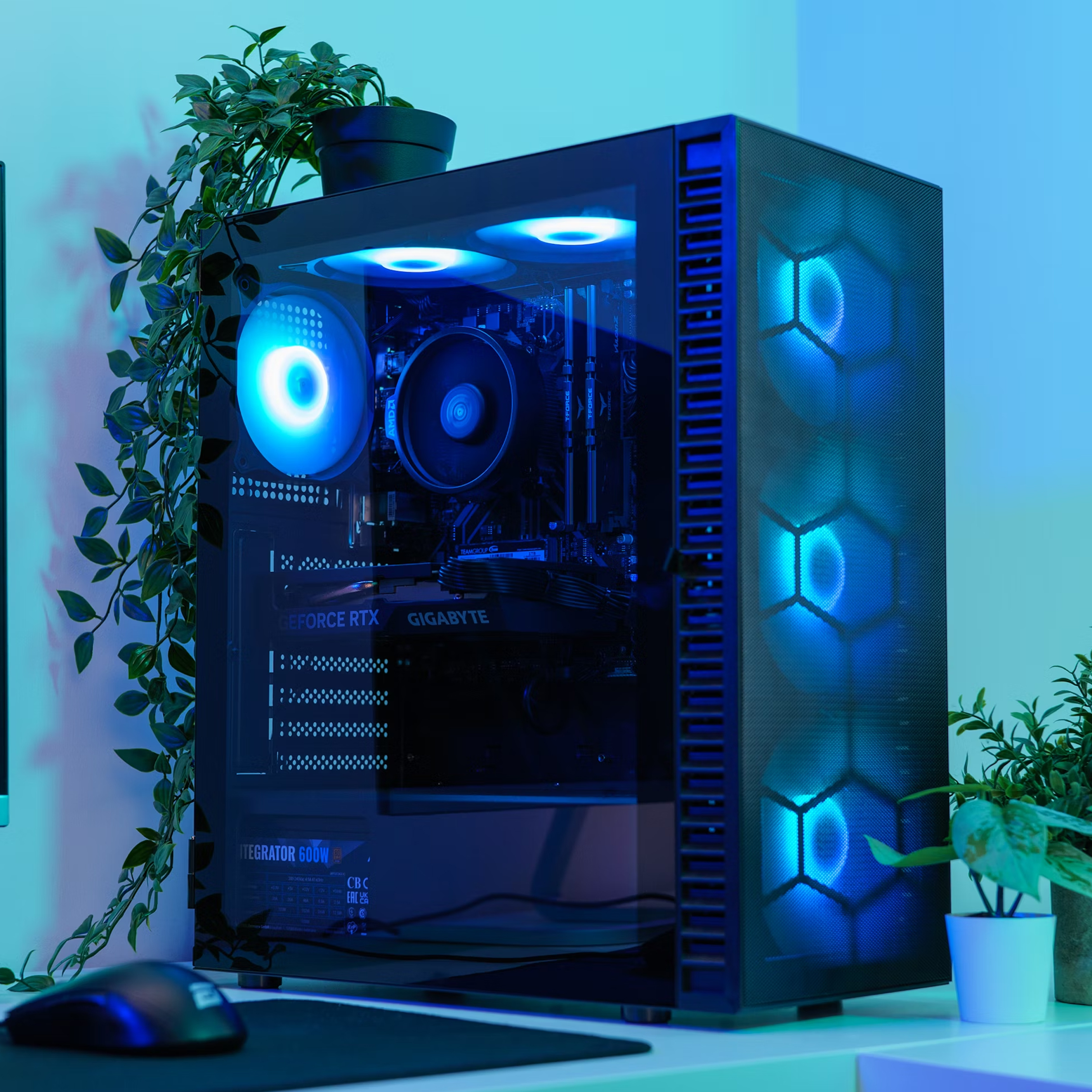 King Mod Systems - Ordenador Mach 1 Gamer-PC Ryzen 5 5600 16GB DDR4 1TB RTX 4060 WiFi W11