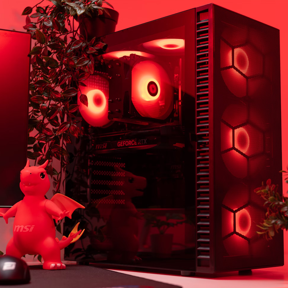 Picture of Picture of Ordenador King Mod Gamer-PC Powered by MSI - Mach 3.1 Ryzen 7 5700X3D 32GB DDR4 1TB RTX 5070 WiFi W11