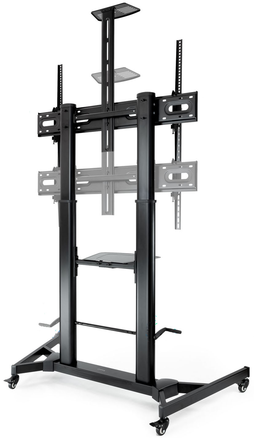 Tooq - Soporte Móvel Tooq ZEUS 60" a 100" Máx. 100Kg Negro