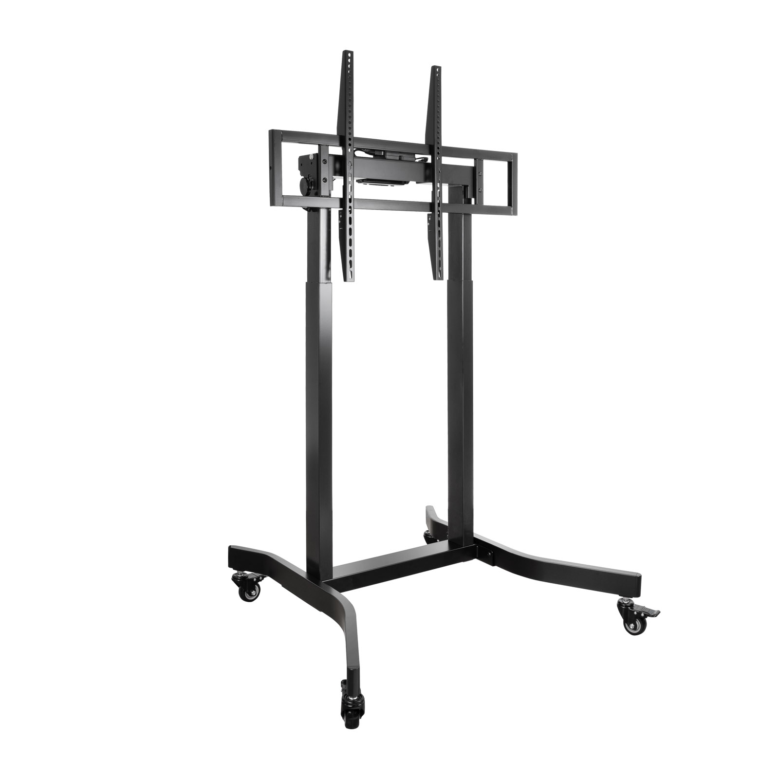 Tooq - Soporte Móvil Tooq LUX con Ajuste Eléctrico de Altura 55" a 100" Máx. 120Kg Negro