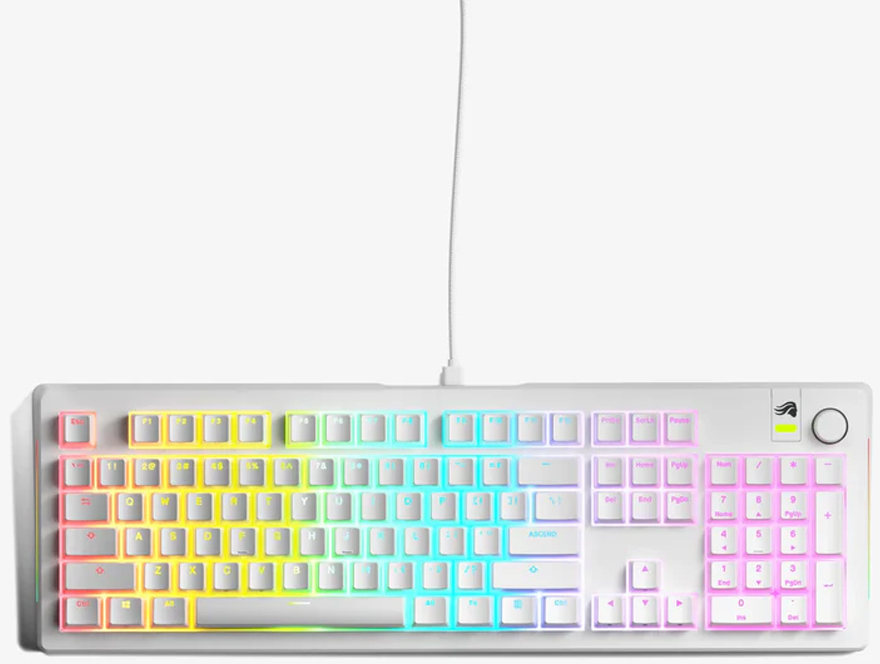 Picture of Picture of Teclado Mecânico Glorious GMMK 3 100% Blanco - Fox Switch (US)