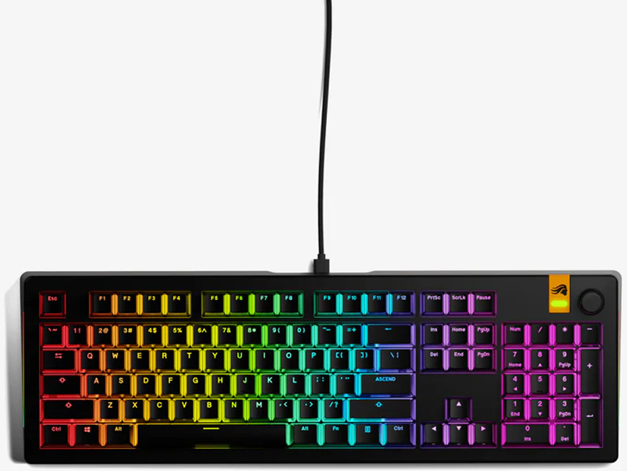 Picture of Picture of Teclado Mecânico Glorious GMMK 3 HE 100% Negro - Fox HE Switch (US)
