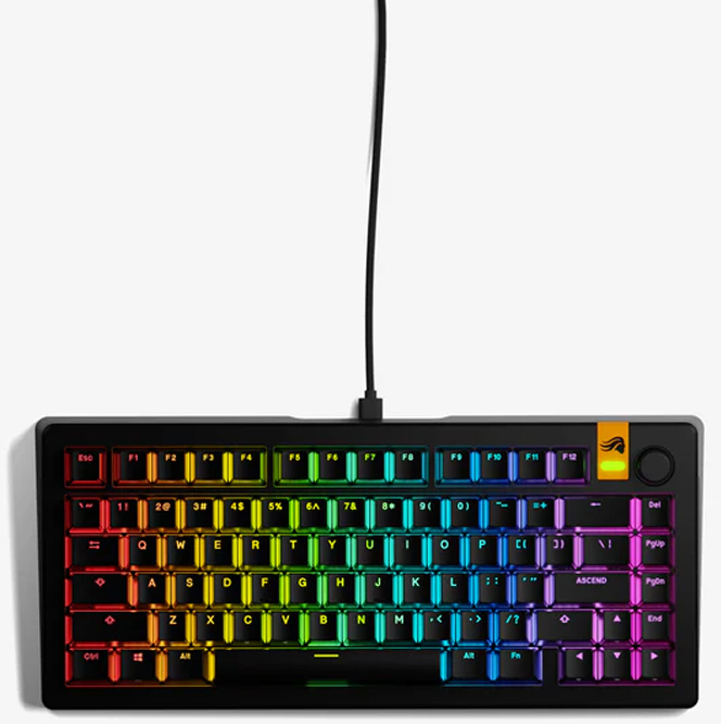 Picture of Picture of Teclado Mecânico Glorious GMMK 3 HE 75% Negro - Fox Switch (US)