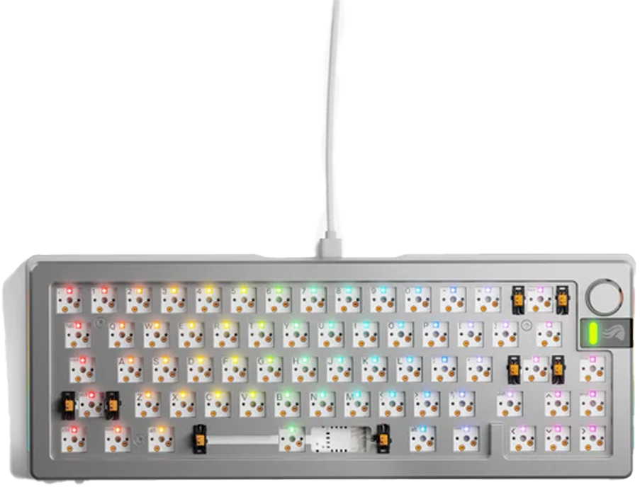 Picture of Picture of Barebone Glorious GMMK 3 Pro 65% Silver (US)