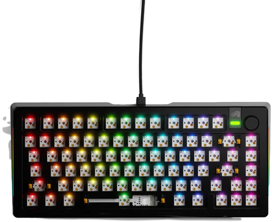 Picture of Picture of Barebone Glorious GMMK 3 Pro 75% Black (US)