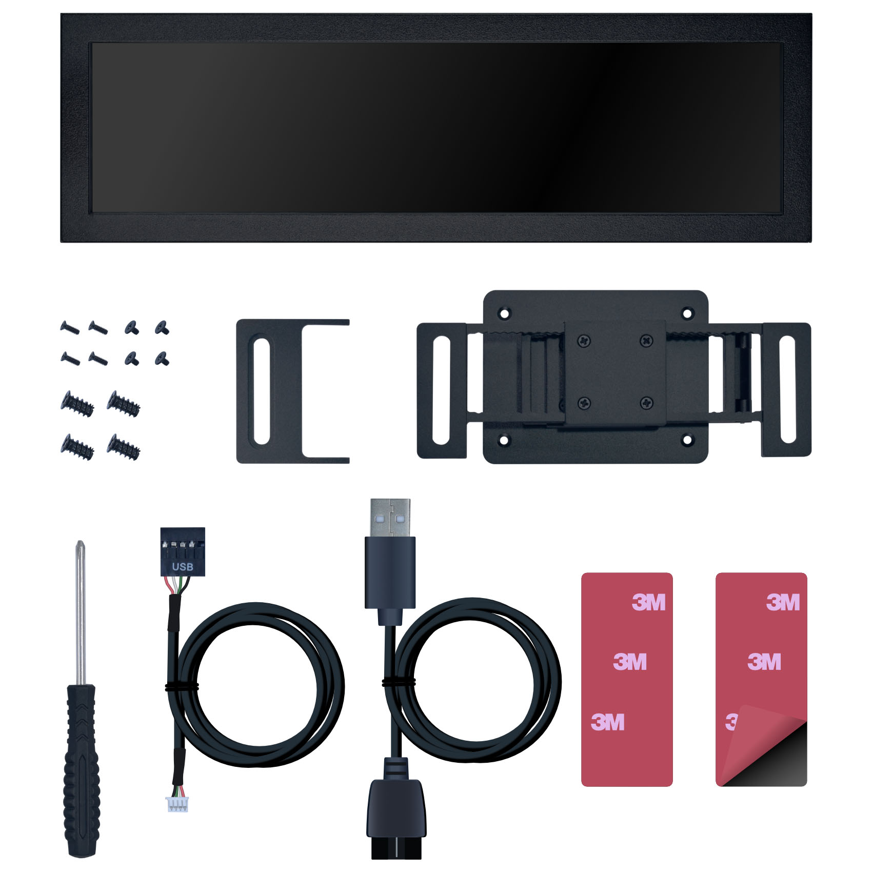 Lian Li - Monitor Portable Lian Li 8.8" Negro