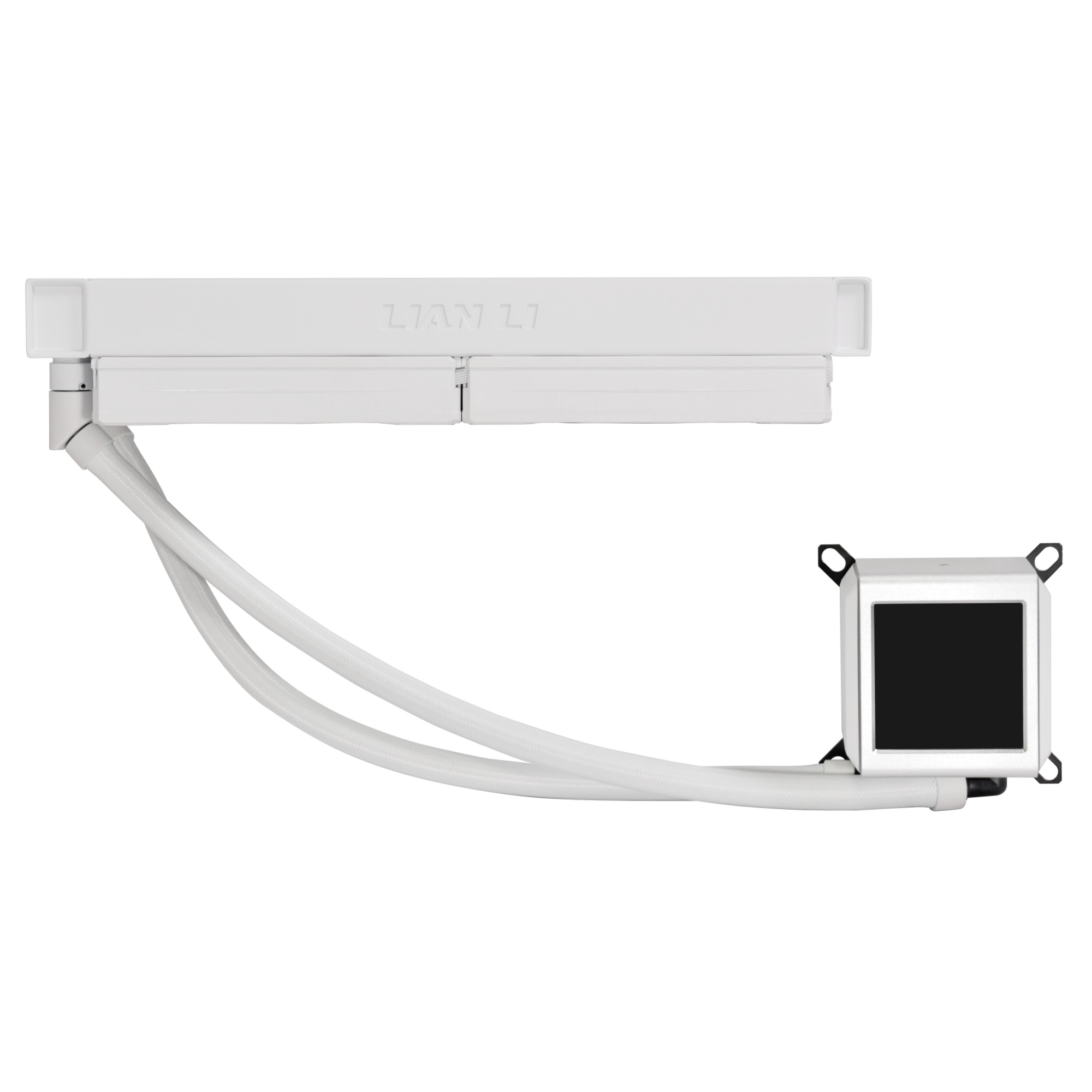 Lian Li - Kit Refrigeración Líquida CPU AIO Lian Li GALAHAD II LCD 280 ARGB Blanco - 280mm