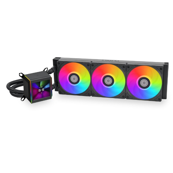Picture of Picture of Kit Refrigeración Líquida CPU AIO Lian Li GALAHAD II LCD 360 ARGB Negro - 360mm