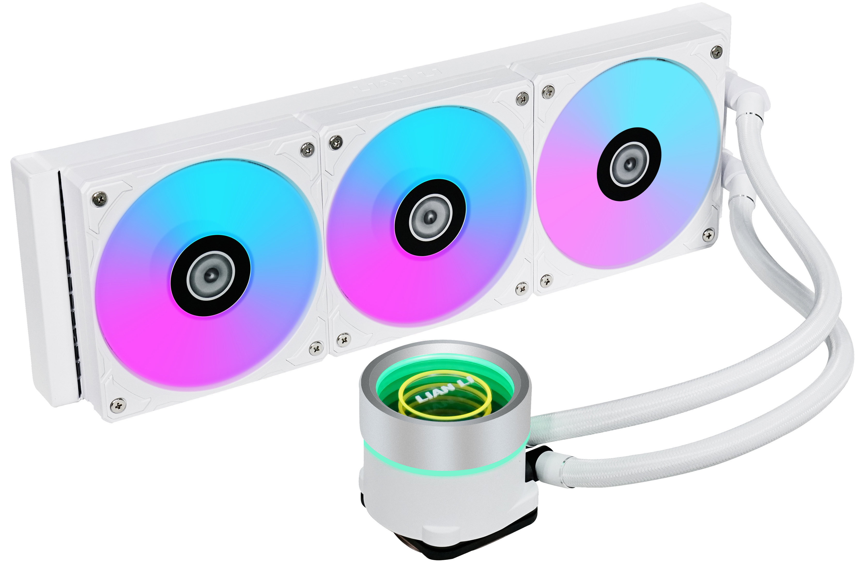 Lian Li - Kit Refrigeración Líquida Lian Li Trinity Blanco - 360mm