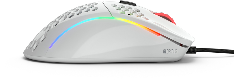 Glorious - Ratón Gaming Glorious Model D Glossy Blanco