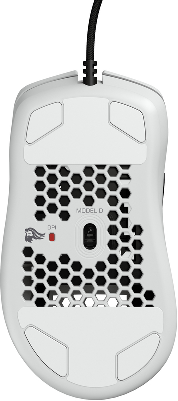 Glorious - Ratón Gaming Glorious Model D Glossy Blanco