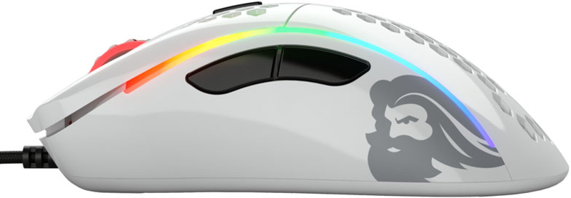 Glorious - Ratón Gaming Glorious Model D- Glossy Blanco
