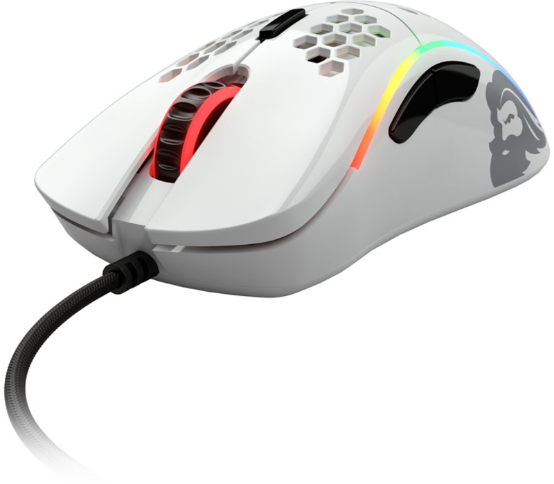 Glorious - Ratón Gaming Glorious Model D- Glossy Blanco
