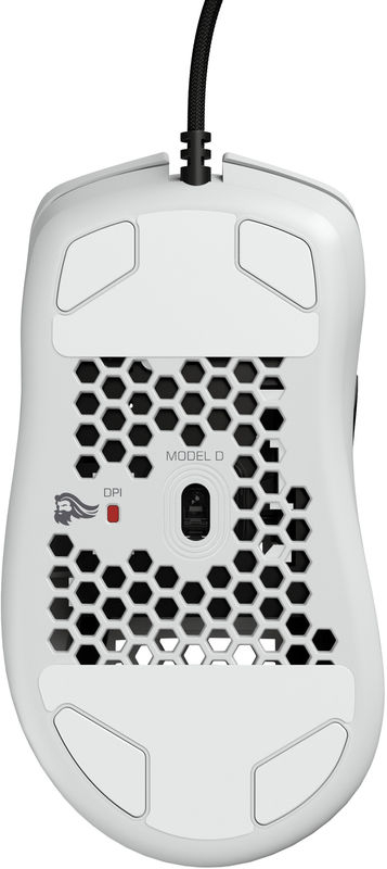 Glorious - Ratón Gaming Glorious Model D- Glossy Blanco