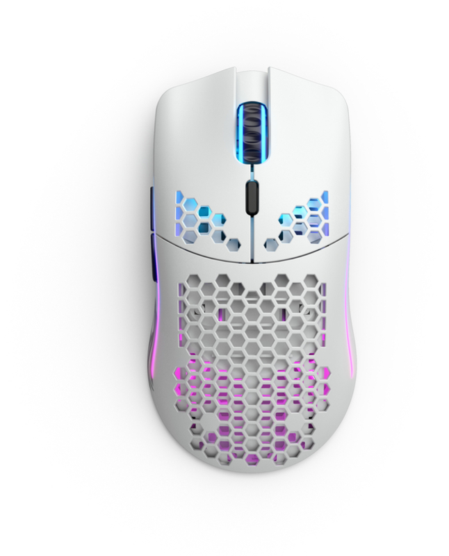 Glorious - Ratón Gaming Glorious Model O Wireless Blanco