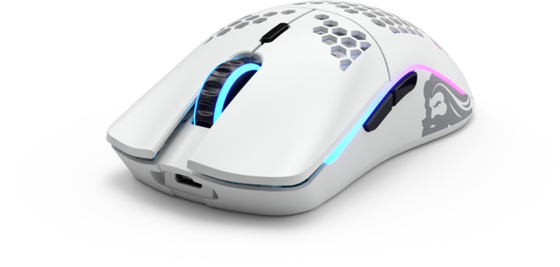 Glorious - Ratón Gaming Glorious Model O Wireless Blanco