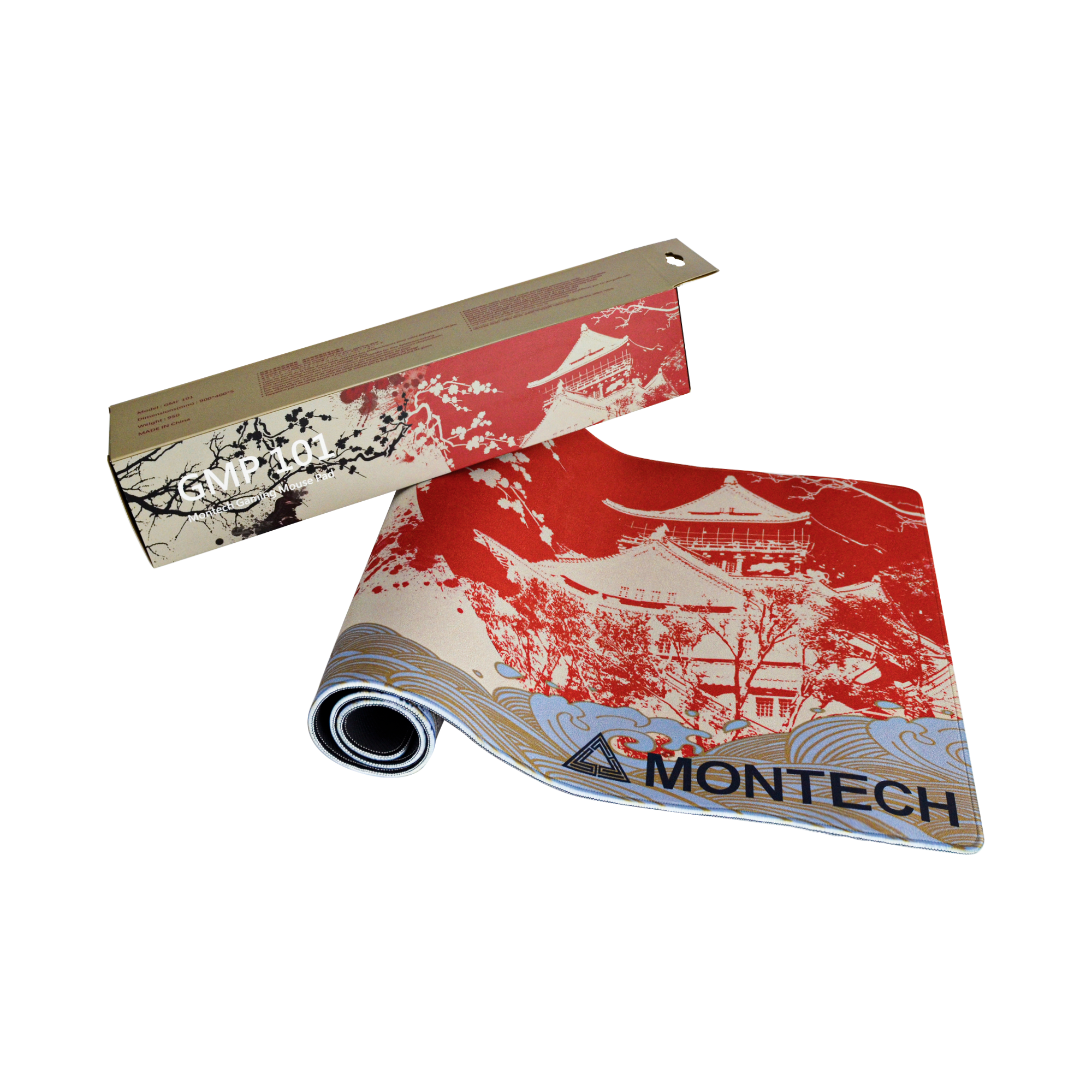 Picture of Picture of Alfombrilla Montech GMP 101 900x400 Rojo