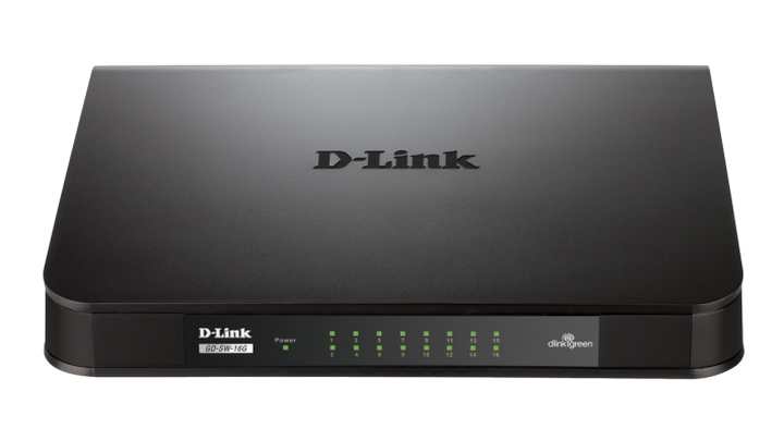 D-Link - Switch D-Link GO-SW-16G 16 Portas Gigabit