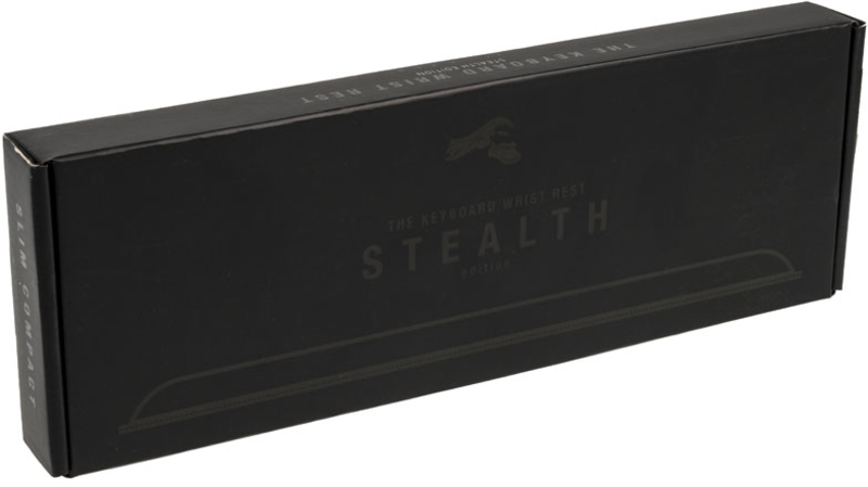 Glorious - Reposamuñecas Glorious Stealth Slim Compact Negro