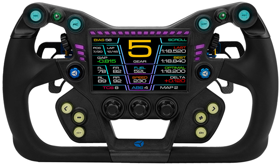 Picture of Picture of Volante Cube Controls GTX2 Grip (32cm) - Negro / Negro