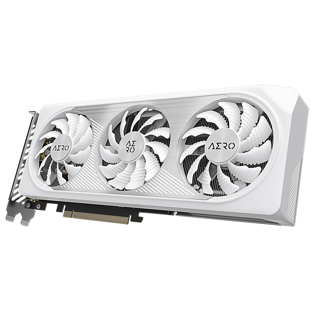 Gigabyte - GIGABYTE AERO GeForce RTX 4060 OC 8G NVIDIA 8 GB GDDR6