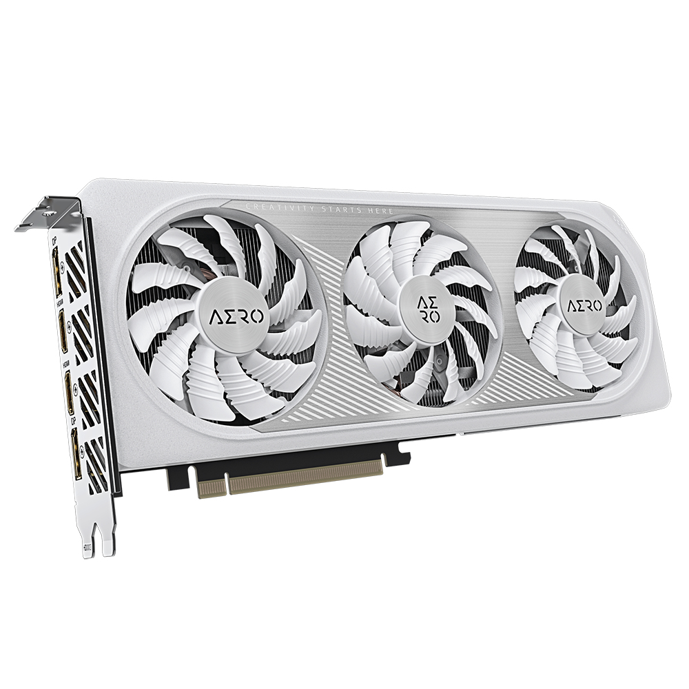 Gigabyte - GIGABYTE AERO GeForce RTX 4060 OC 8G NVIDIA 8 GB GDDR6