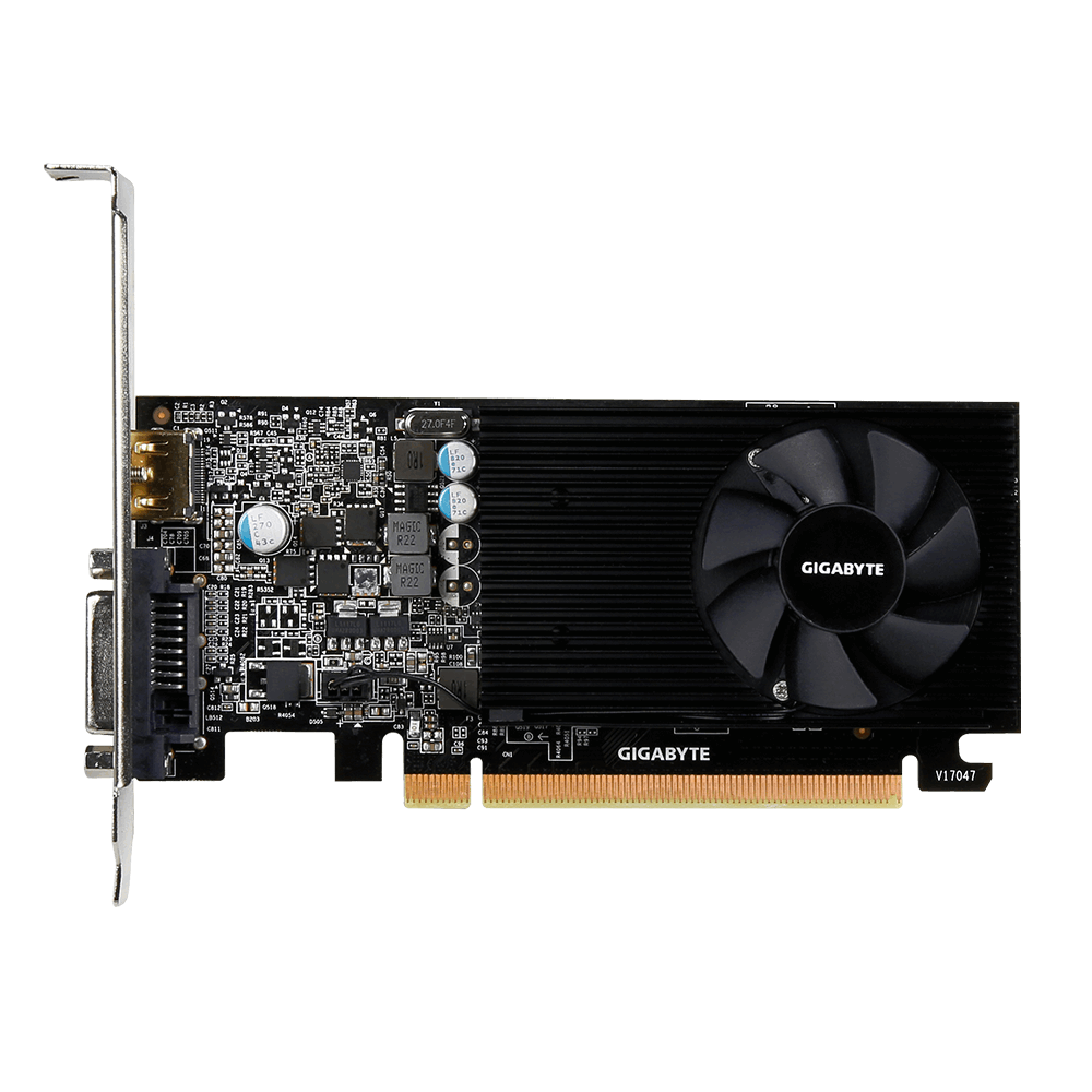 Gigabyte - Tarjeta Gráfica Gigabyte GeForce® GT 1030 LP 2GB GD5
